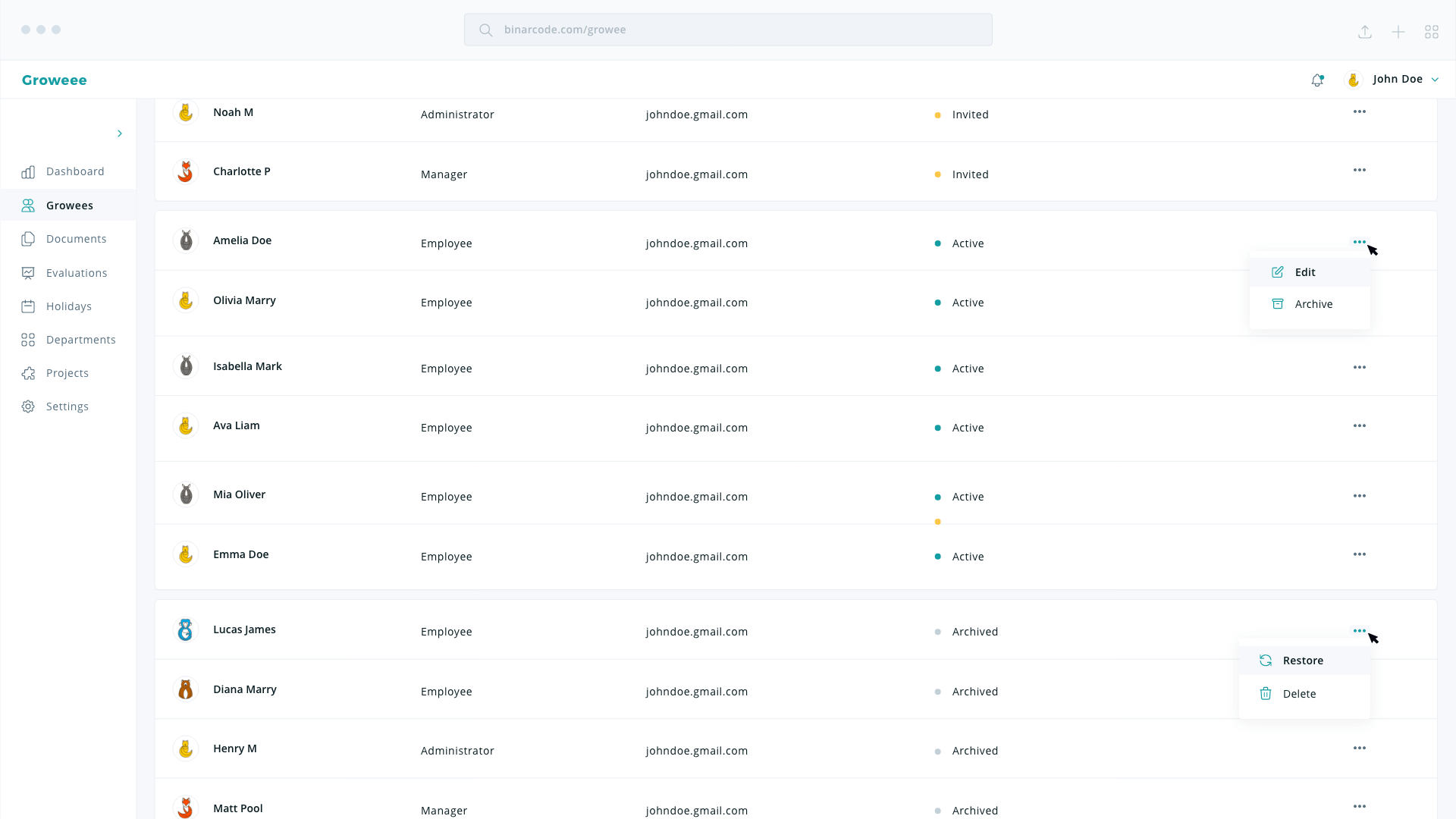 Enterprise Dashboard